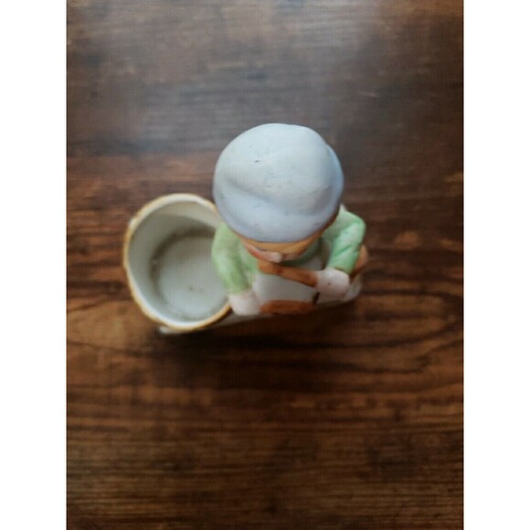 Vintage J.S.N.Y. Porcelain Ceramic Little Drummer Child with Dog Figurine Taiwan - Picture 9 of 15